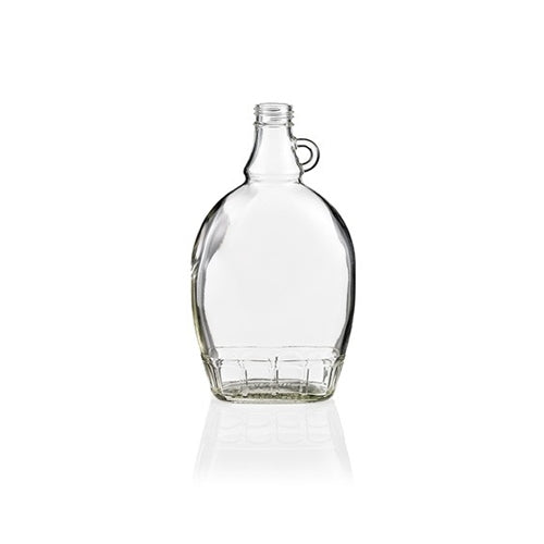 8 oz Flat Glass Bottle (box of 12)