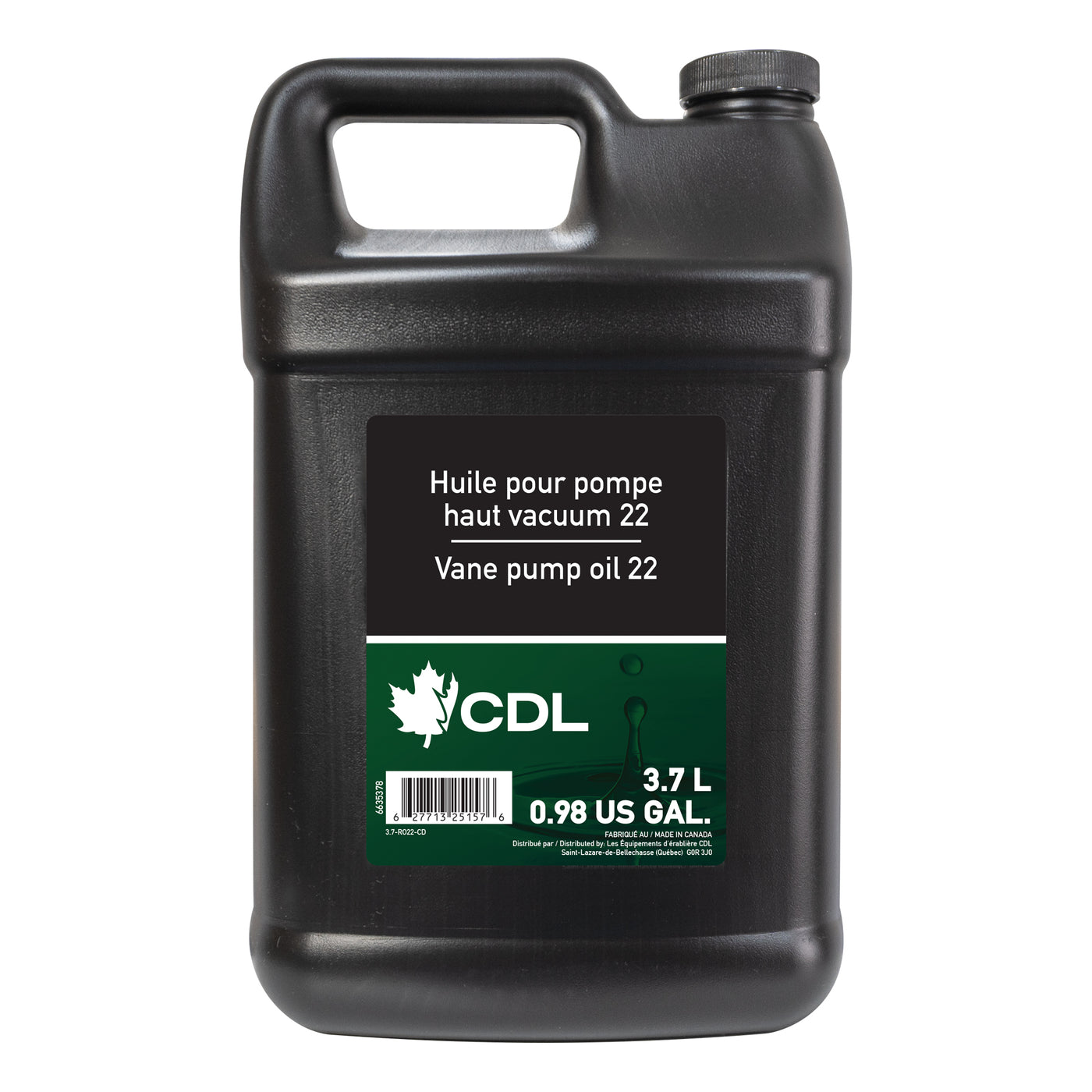 0.98 Gallon US Vane Pump Oil (ISO 22)